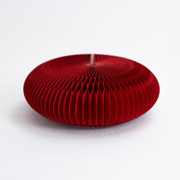 Paper Foot Stool - Red