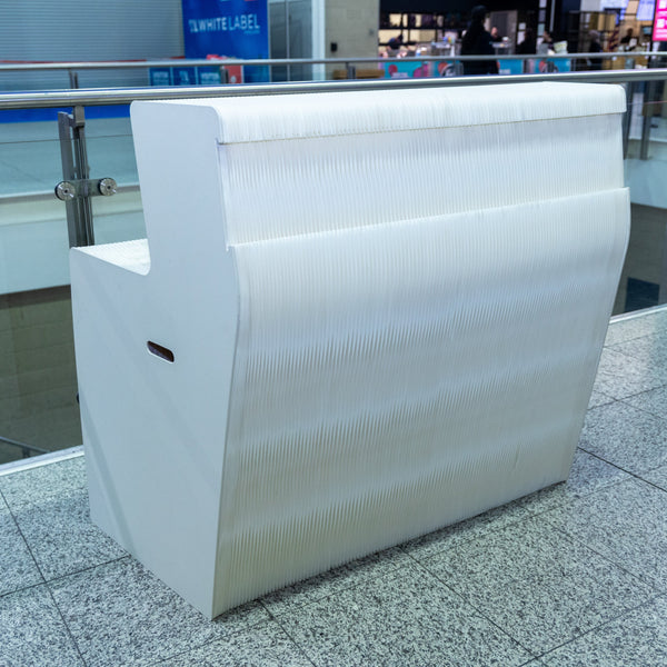 Pop-Up Reception Desk - White