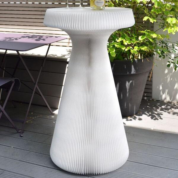 Concertina Poseur table