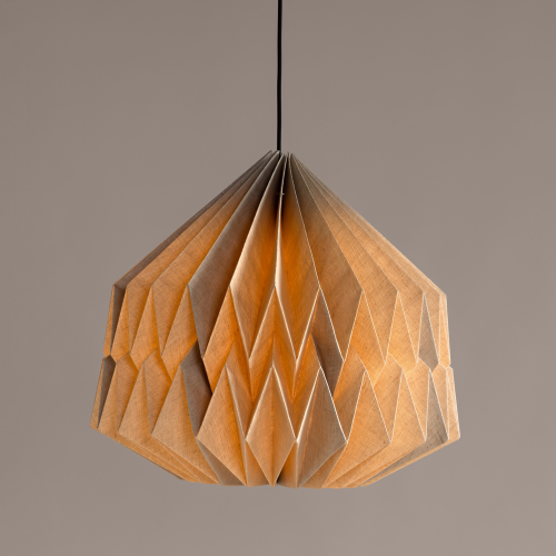 Big Pleat Linen Pendant Lamp
