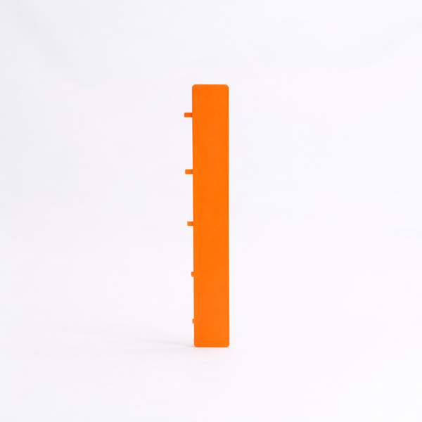 Pillar Display Table - Orange