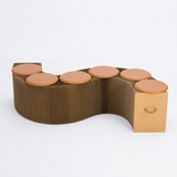 Foldable Paper Bench