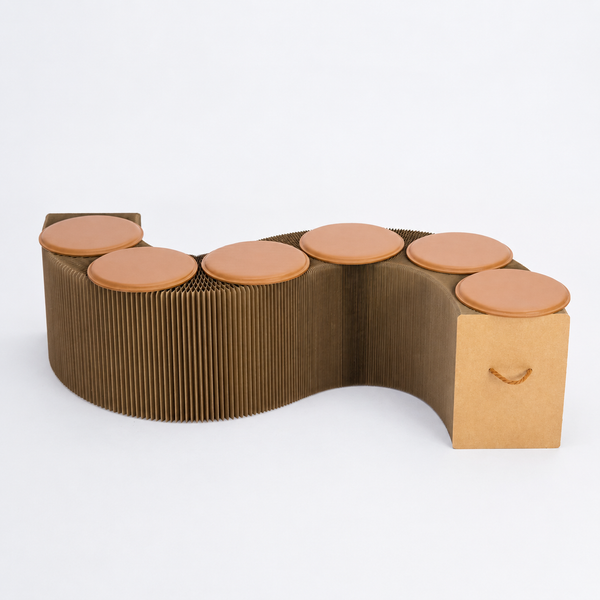 Foldable Paper Bench