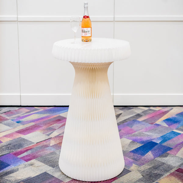 Concertina Poseur table