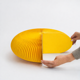 Paper Foot Stool - Yellow