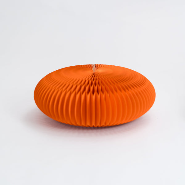 Paper Foot Stool - Orange