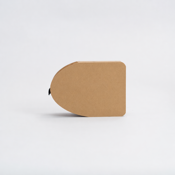 Paper Foot Stool - Brown