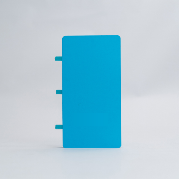 Foldable Circular Paper Table - Blue