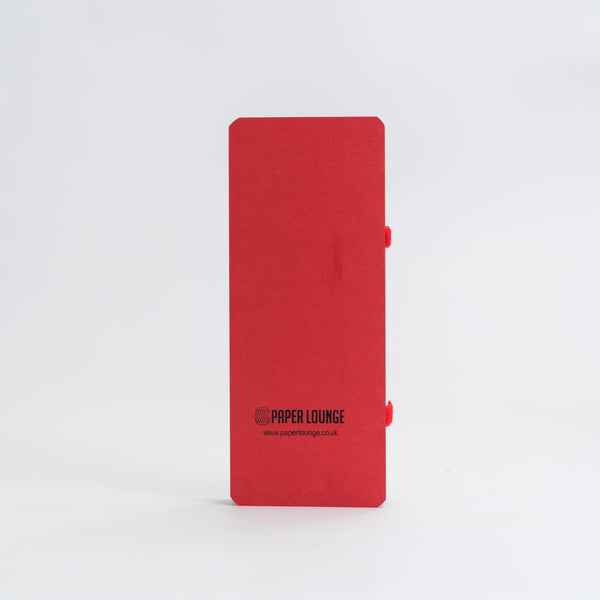 Concertina Paper Stool - Red