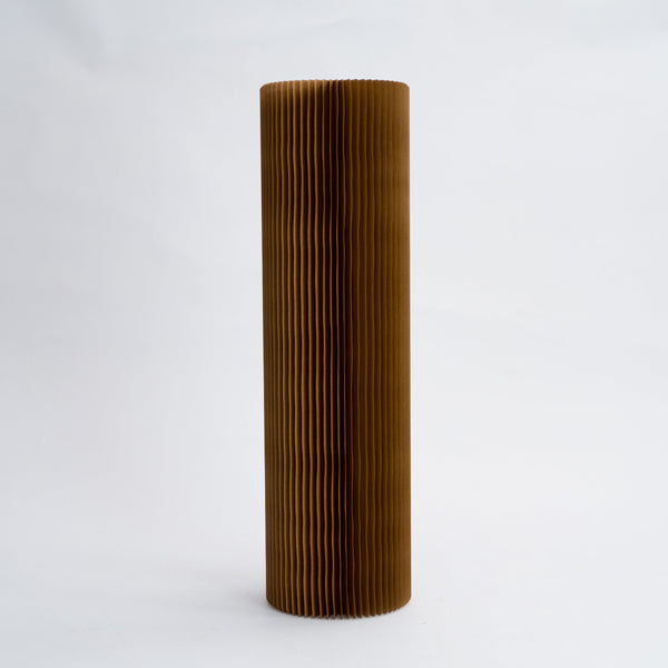 Pillar Display Table - Brown