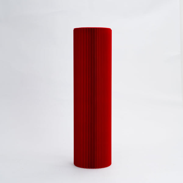 Pillar Display Table - Red