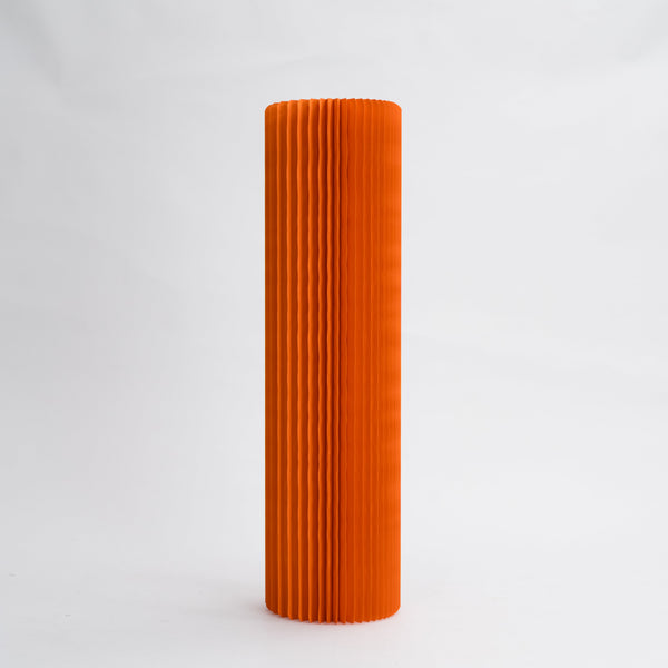 Pillar Display Table - Orange