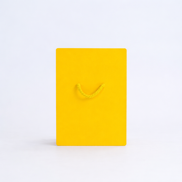 Foldable Paper Bench - Yellow