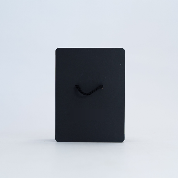 Foldable Paper Bench - Black