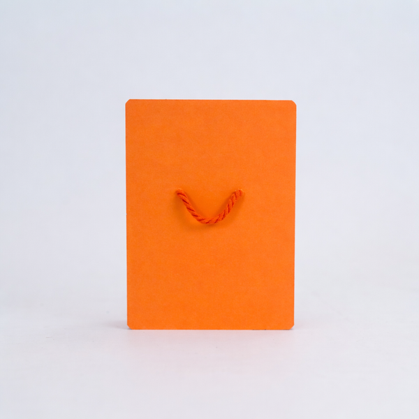 Foldable Paper Bench - Orange