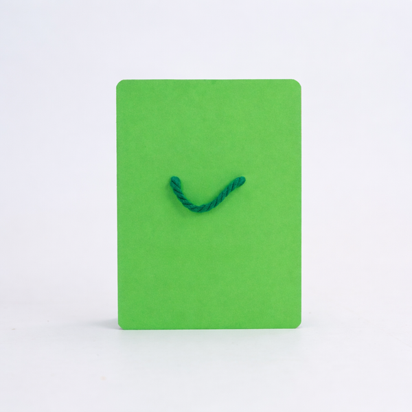 Foldable Paper Bench - Green