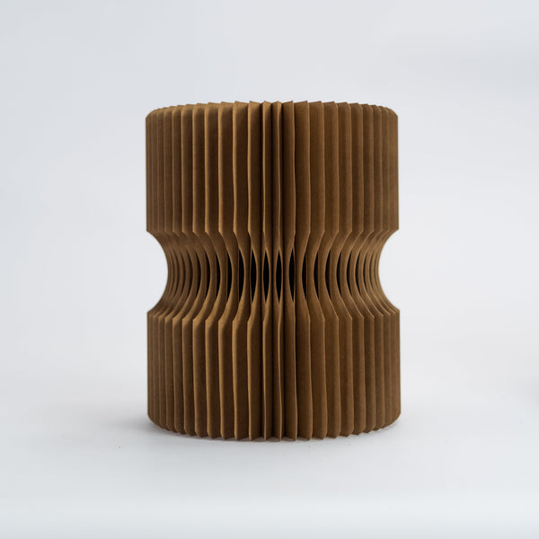 Diablo Paper Stool - Brown