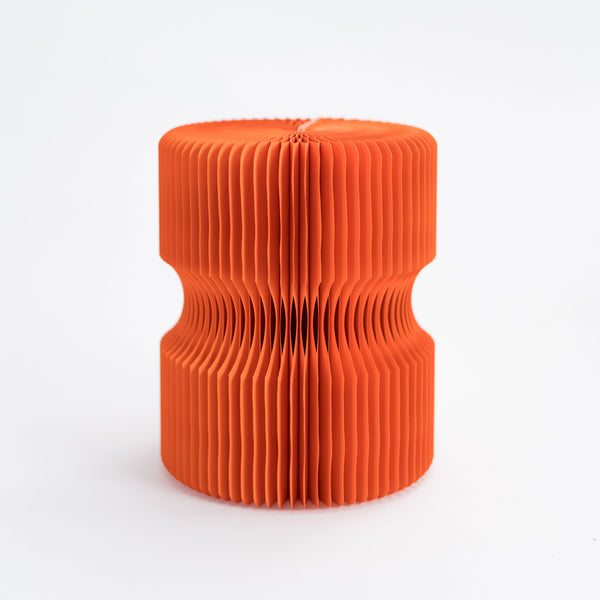 Diablo Paper Stool - Orange